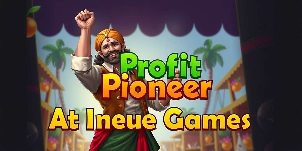 Profit Pioneer - Build Your Business Empire in India Profit Pioneer game cover showing Indian businessperson celebrating success in a market setting